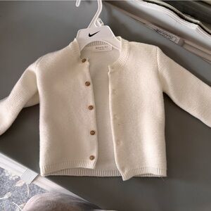 2 CARDIGANS! Women's Cream Sweater